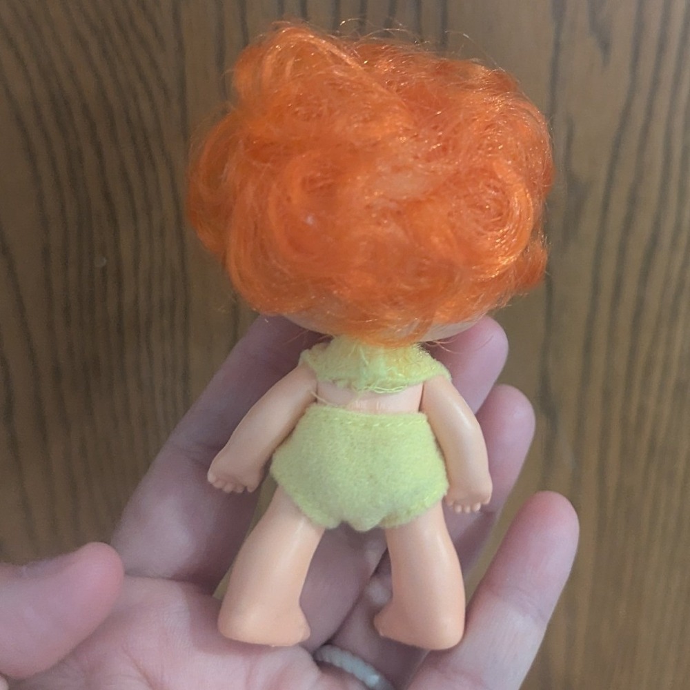 Vintage 1980 Strawberry Shortcake Apple Dumplin Doll w/ Box & Comb Kenner - Picture 5 of 16